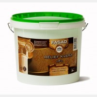 Декоративное покрытие Relief Kvarz F, Fasad